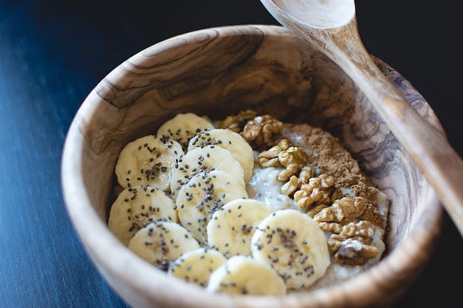 BANANA AND WALNUTS