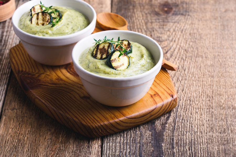 ZUCCHINI COCONUT CREAM SOUP