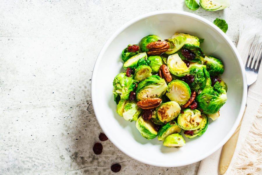 BRUSSELS SPROUT AND PECAN SALAD