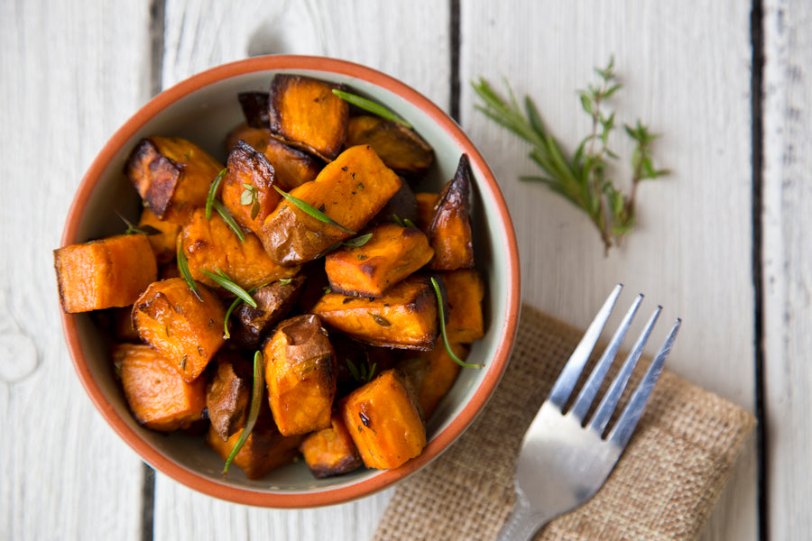 CILANTRO SWEET POTATOES