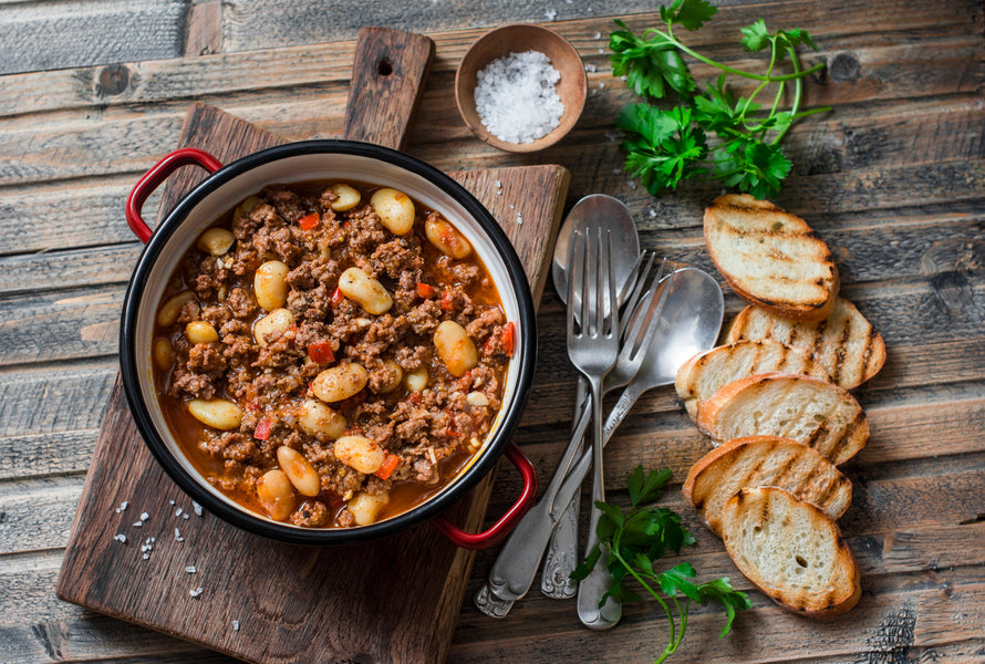 SLOW COOKER BEEF & ONIONS